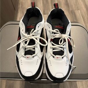 Nike Monarch Men's Black and White Athletic Shoes